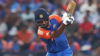#PlayOfTheDay: Samson's composed 56 against Oman