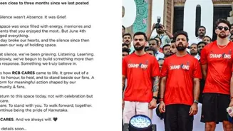 Social media silence ends: RCB posts after 84 days