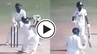 #PlayOfTheDay: Gaikwad smokes 4 sixes in an over