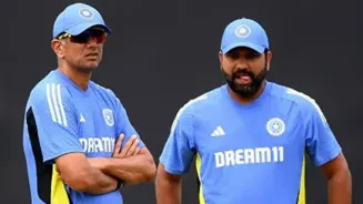 Dravid heaps praise on Rohit’s captaincy style