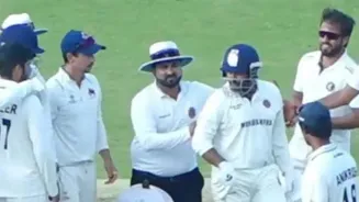 What led to verbal spat between Shaw & Musheer?