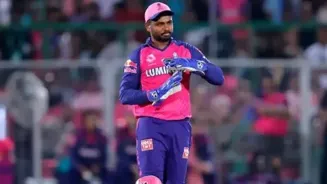 How has Samson fared for RR in IPL history?
