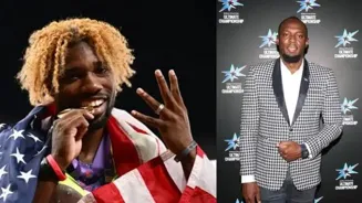 Usain Bolt's 200m record equaled by Noah Lyles