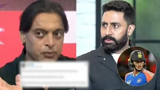 Abhishek Sharma called 'Abhishek Bachchan' on TV