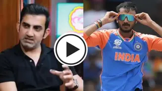 Axar loses T20I vice-captaincy, Gambhir clip viral