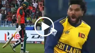 Asia Cup: Fight erupts in SL vs BAN clash