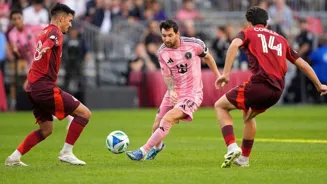 Messi blank as Miami draws 1-1 with Toronto FC