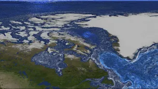 Glacier Melt Boosts Ocean Life in Greenland