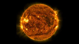 Solar Outbursts Cause Space Weather Increase