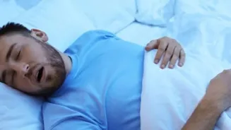Sleep Talking Dad Amuses Family On Camera
