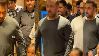 Salman Khan Protects Niece From Paparazzi