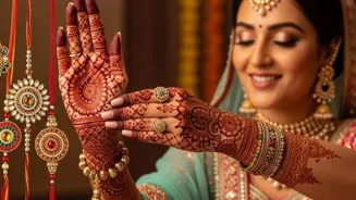 Mehndi Designs For Raksha Bandhan 2025