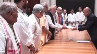 NDA candidate files VP polls nomination with Modi