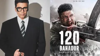 Karan Johar Lauds Farhan Akhtar's 120 Bahadur