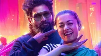 Allu Arjun Celebrates Rashmika in Pushpa Style