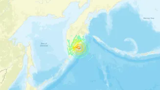 7.8 magnitude earthquake jolts Russia