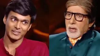 KBC Contestant Meets Bachchan With Girlfriend