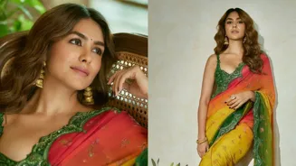 Mrunal Thakur's Saree Honored Goddess Parvati