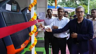 Indian Railways Installs Battery Swap Stations