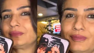 Raveena Tandon's Phone Wallpaper Revealed!