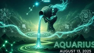Aquarius: Read Your August 13, 2025 Horoscope