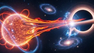 Giant Star's Dance With Black Hole Ends