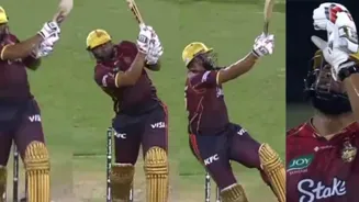 #WATCH: Kieron Pollard smacks 17-ball 50