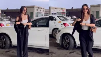 Manushi Chillar Stuns in Simple Outfit