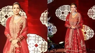 Malaika Arora's Anarkali Inspires Navaratri