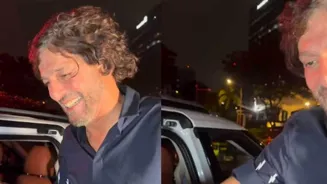 Chunky Panday's Date Unaffected By Mumbai Rain