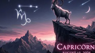 Capricorns, see your August 13 horoscope now.
