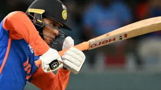 Abhishek enters record books with first-ball six