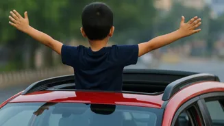 Boy Injured After Car Sunroof Stunt Goes Viral