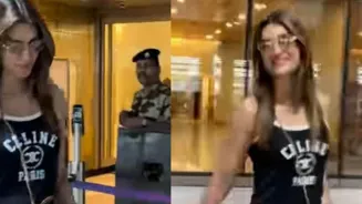 Kriti Sanon Wows In Celine Top At Airport