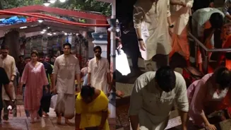 Sidharth, Janhvi Visit Tirupati; Video Viral