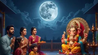 Why avoid seeing the moon on Ganesh Chaturthi?