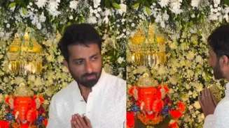 Sonu Sood Celebrates Ganesh Chaturthi At Home