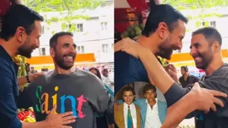 Akshay And Saif's Funny Video Goes Viral