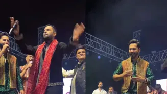 Varun Dhawan Dances To Bijuria In Ahmedabad