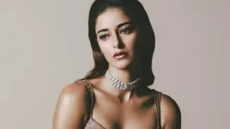 Ananya Panday Avoids Paps Due To Early Wake Up