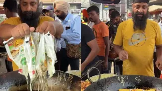 Vendor Dips Plastic In Oil, Internet Shocked