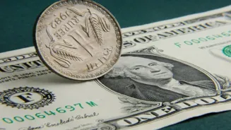 Rupee Falls to Record Low on Visa Fee Hike