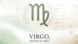 Virgo: What does August 14, 2025 hold for you?