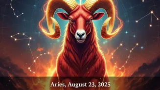 Aries: What's your August 23, 2025 horoscope?