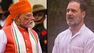Rahul Gandhi skips PM's I-Day event, BJP slams