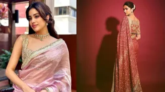 Deepika to Janhvi:Saree looks to slay for Navratri