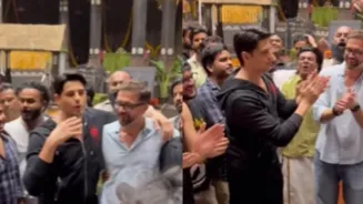 Sidharth Malhotra Thanks Param Sundari Team