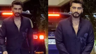 Arjun Kapoor Dons Dhoti For Ganesh Celebration