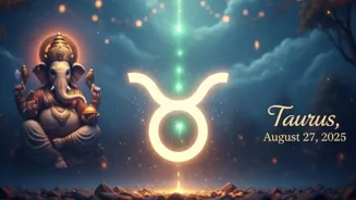 Taurus: Ganesh Chaturthi brings gains today.