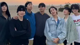 BTS Records New Album During LA Day Off